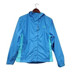 The North Face Jacket Womens Small Blue Hyvent Stinson ABUK Rain Windbreaker